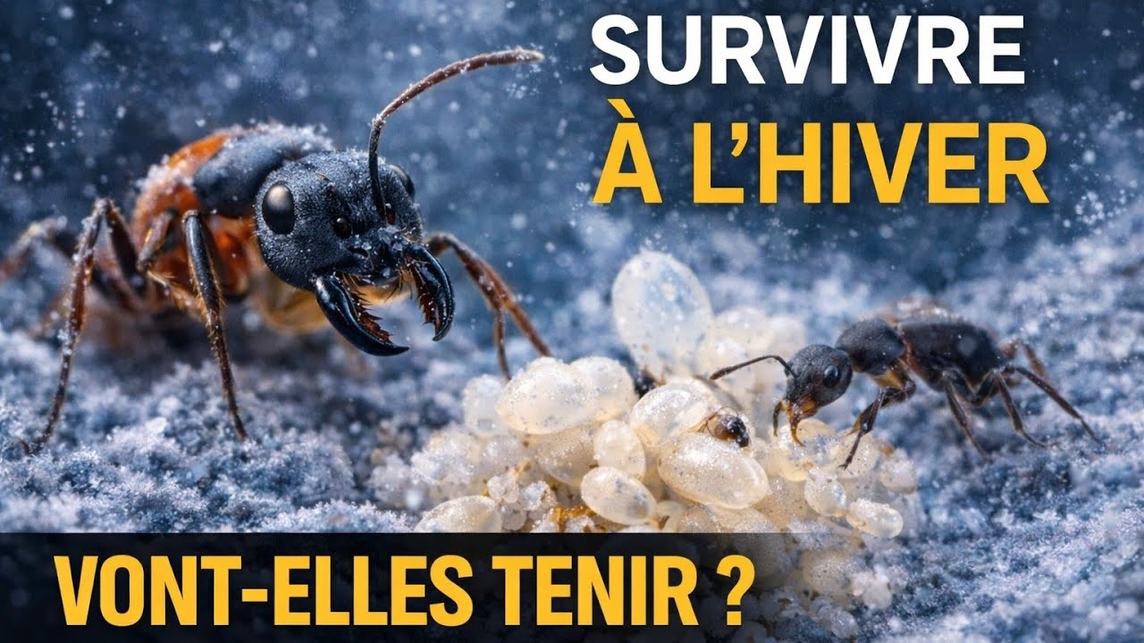 L'épreuve de l'hiver: mes 15 espèces de fourmis  | Élevage & diapause