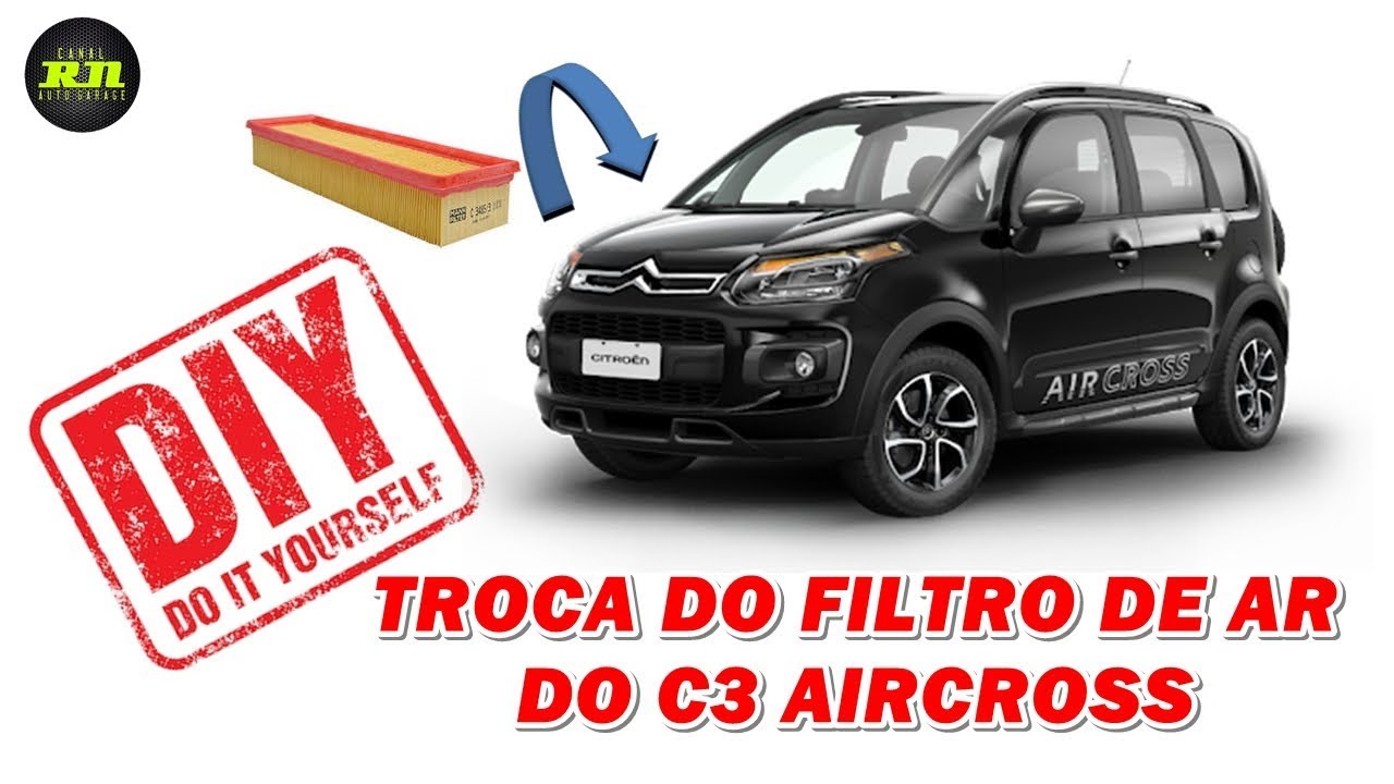 [PASSO A PASSO] - Troca do Filtro de Ar C3 Aircross
