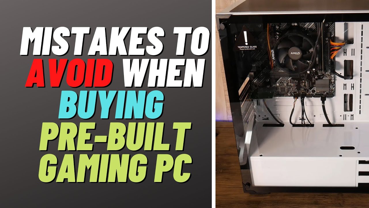 Mistakes To Avoid When Buying Pre-Built Gaming PC