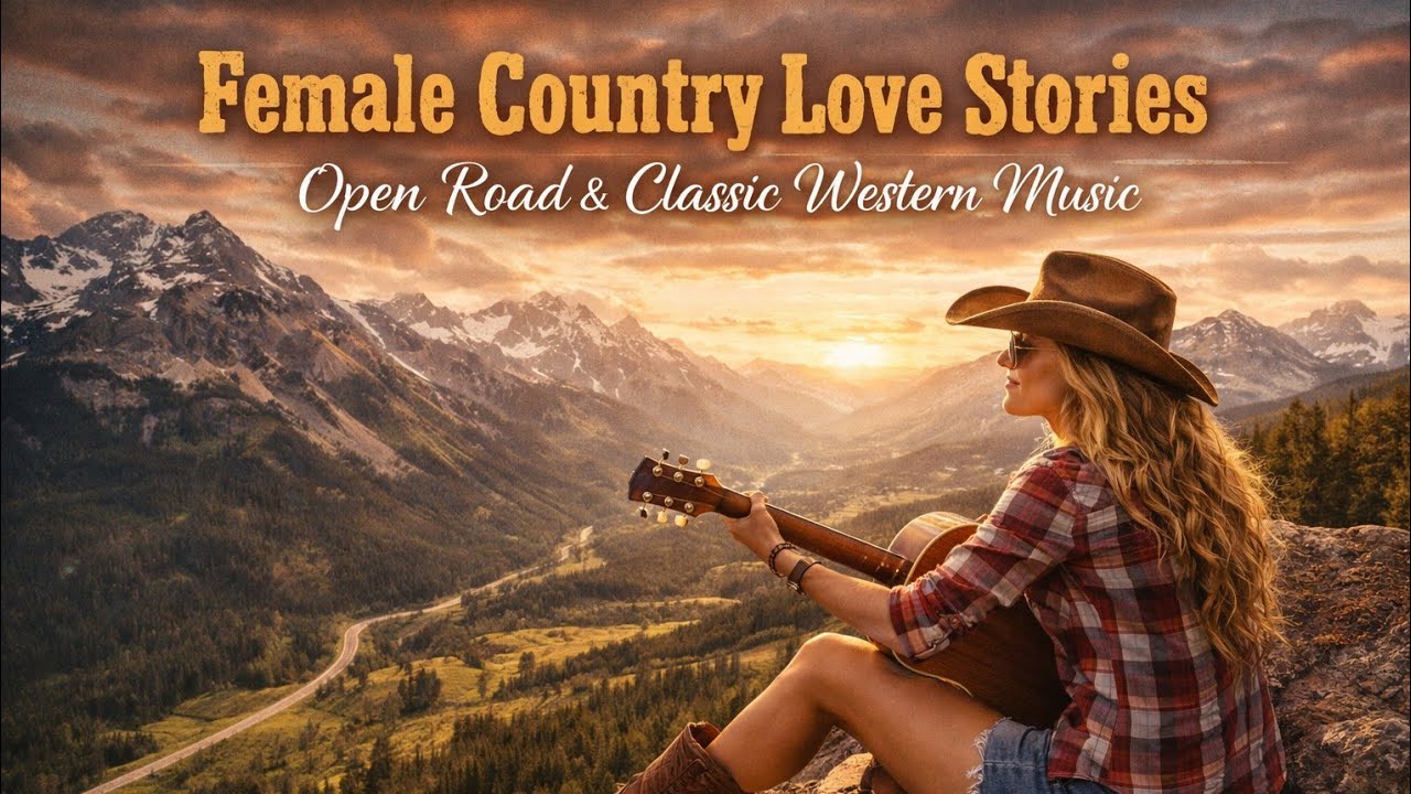 Female Country Love Song Stories ♥️ | Open Road & Classic Western Music