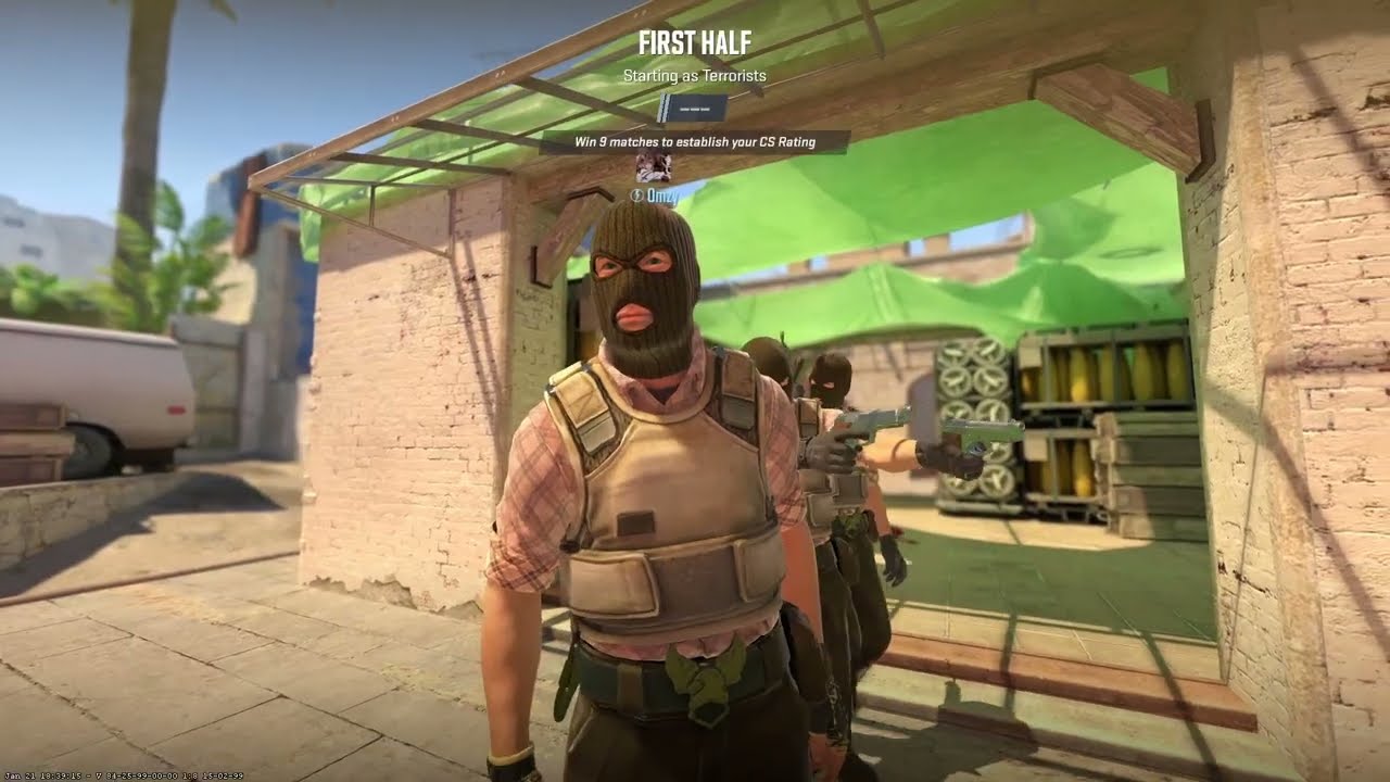 Omzy is playing Counter-Strike 2. SoloQ Premier.