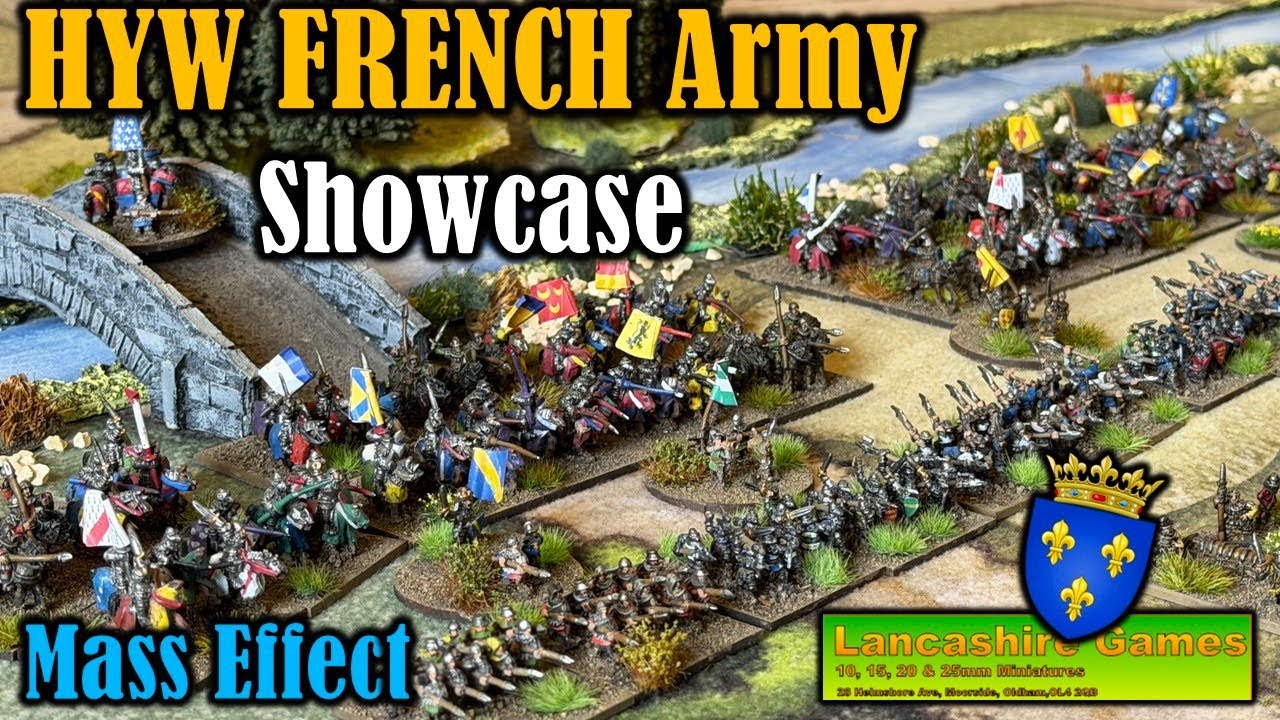 Демонстрационная коллекция французской армии HYW от Lancashire Games (10 мм)