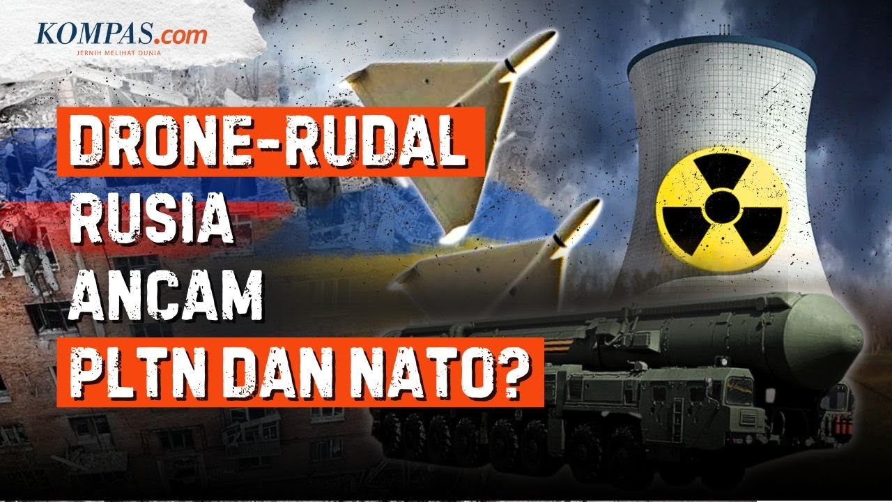 Rusia Pecahkan Rekor Serangan ke Ukraina: Fasilitas Nuklir Terancam, NATO Terseret?