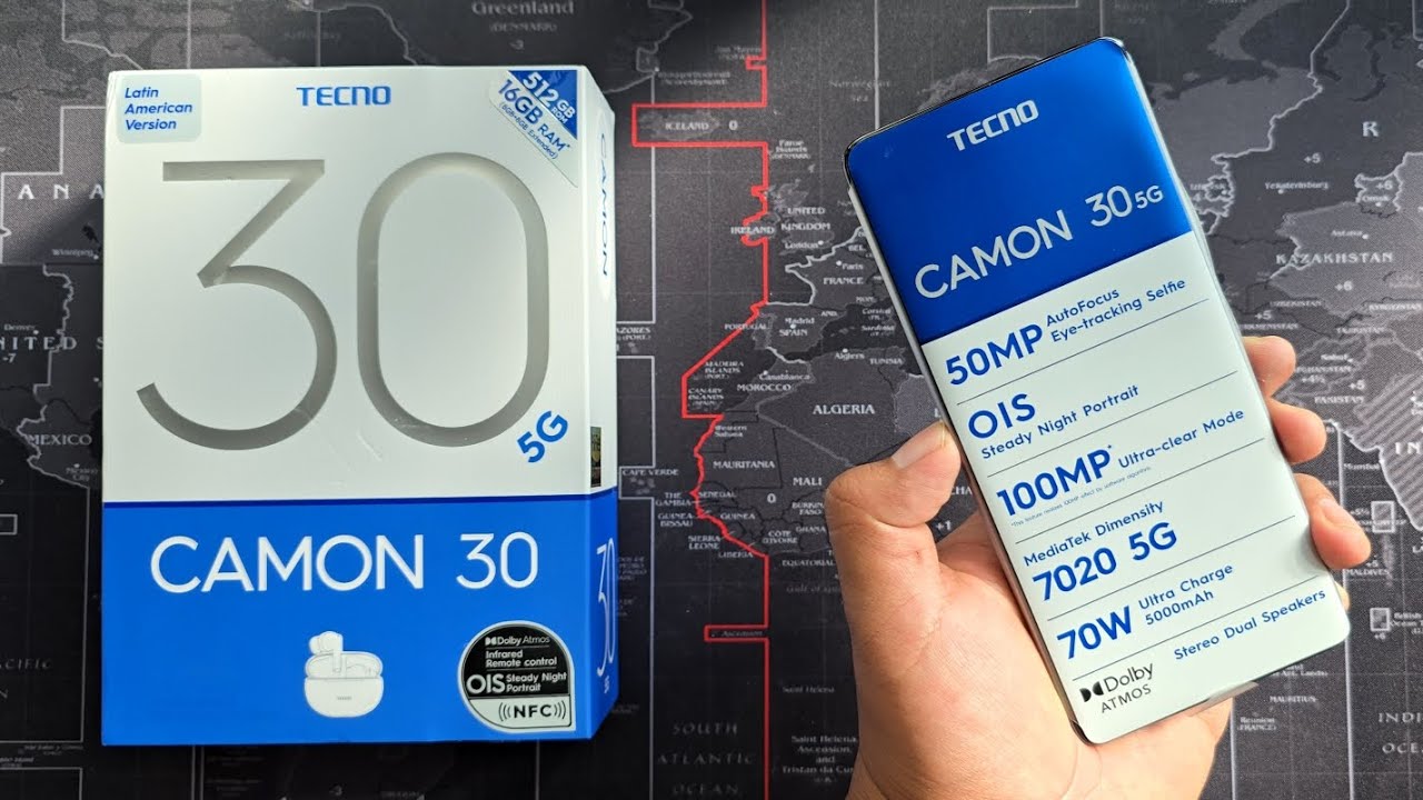 Tecno Camon 30 5G / Unboxing ASMR