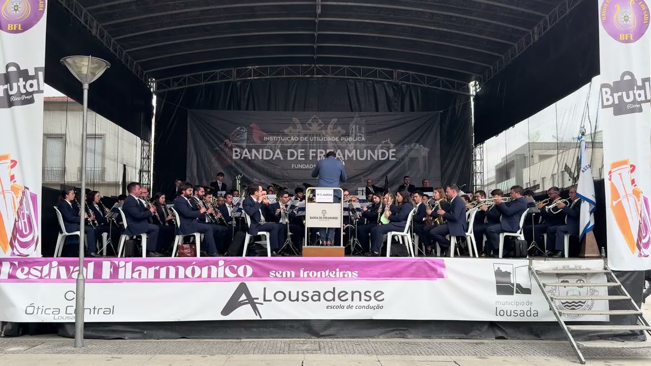 O Landito - Vítor Resende - Banda de Freamunde no encontro de bandas filarmónicas em Lousada 2025