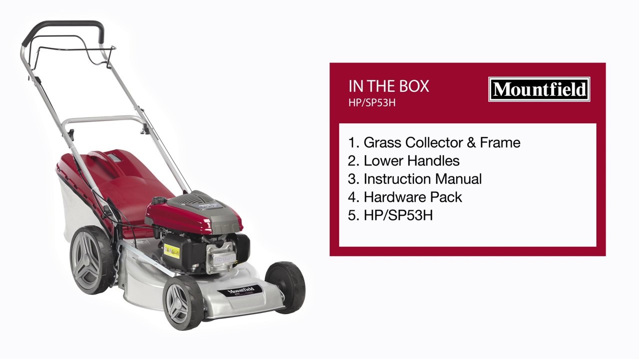 Assembly of Mountfield SP 53H