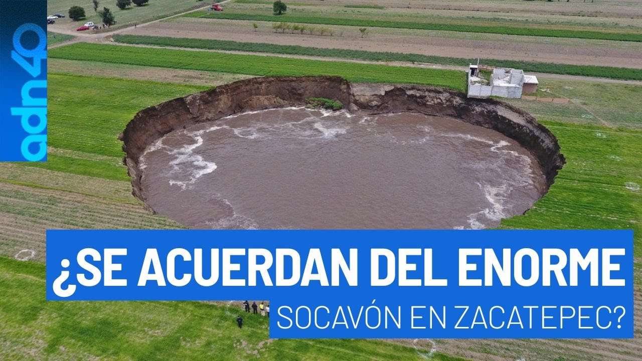 ¿Qué pasó con el enorme socavón en Zacatepec? A 4 años, esto es lo que se sabe hoy