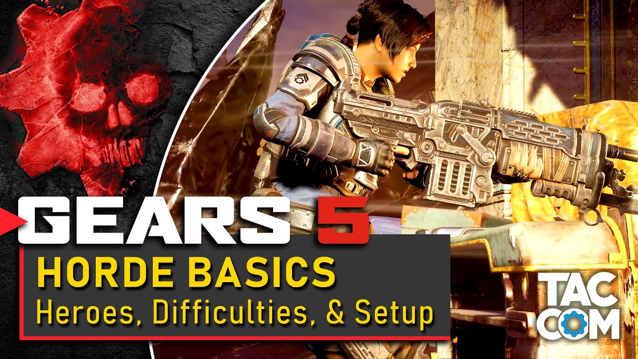 Gears 5 Horde Basics: Heroes, Difficulties, & Setup