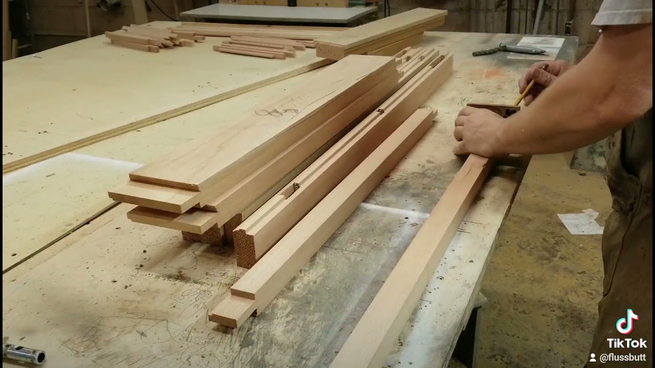 making wooden window sash!