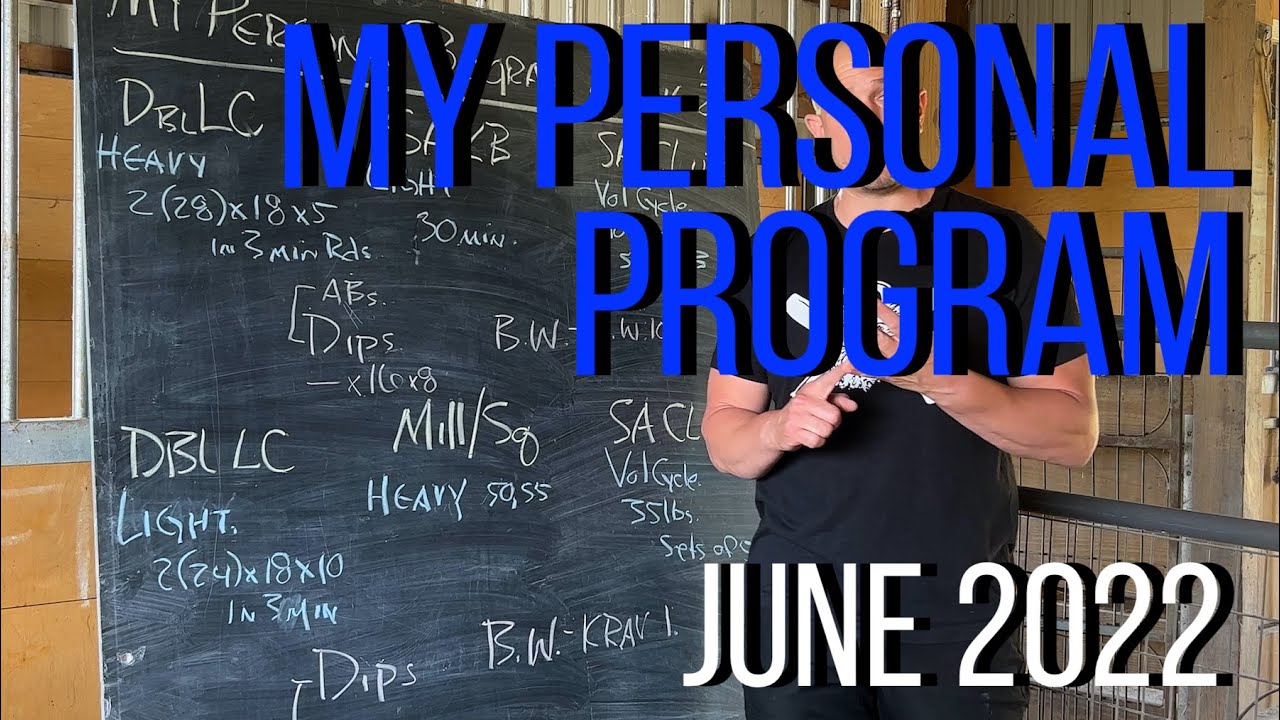 My personal program for June 2022- nerd math program design