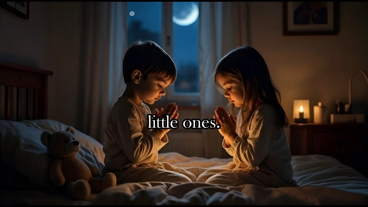 Little One's Under His Watch 🌙✨ Bedtime Prayer Ambience for Children | Jesus’ Love & Protection