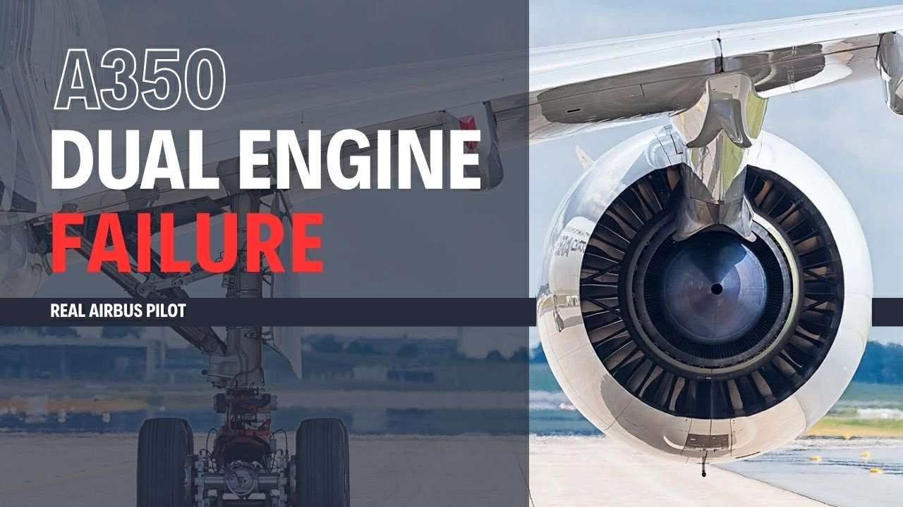 A350 DUAL ENGINE FAILURE | iniBuilds MSFS | REAL AIRBUS PILOT
