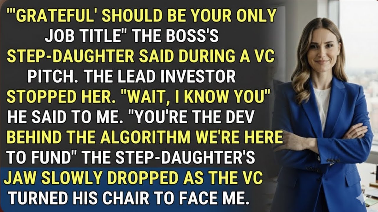 The Quiet Dev Who Checkmated Nepotism in a VC Pitch | #CorporateChess