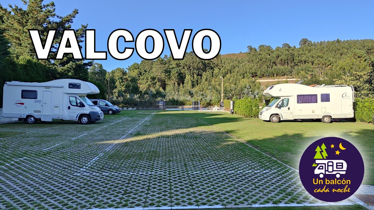 Punta do Petón, área de autocaravanas en Valcobo, Arteixo, A Coruña