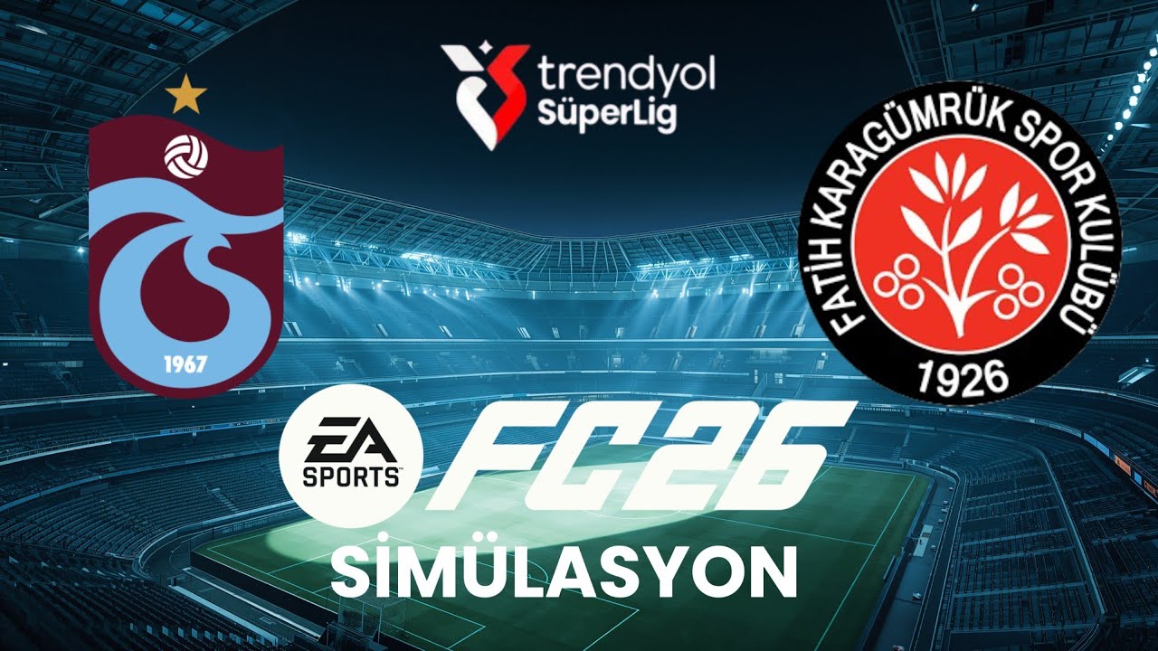Trabzonspor vs Fatih Karagümrük | Maç Simülasyonu & Detaylı Analiz | Süper Lig