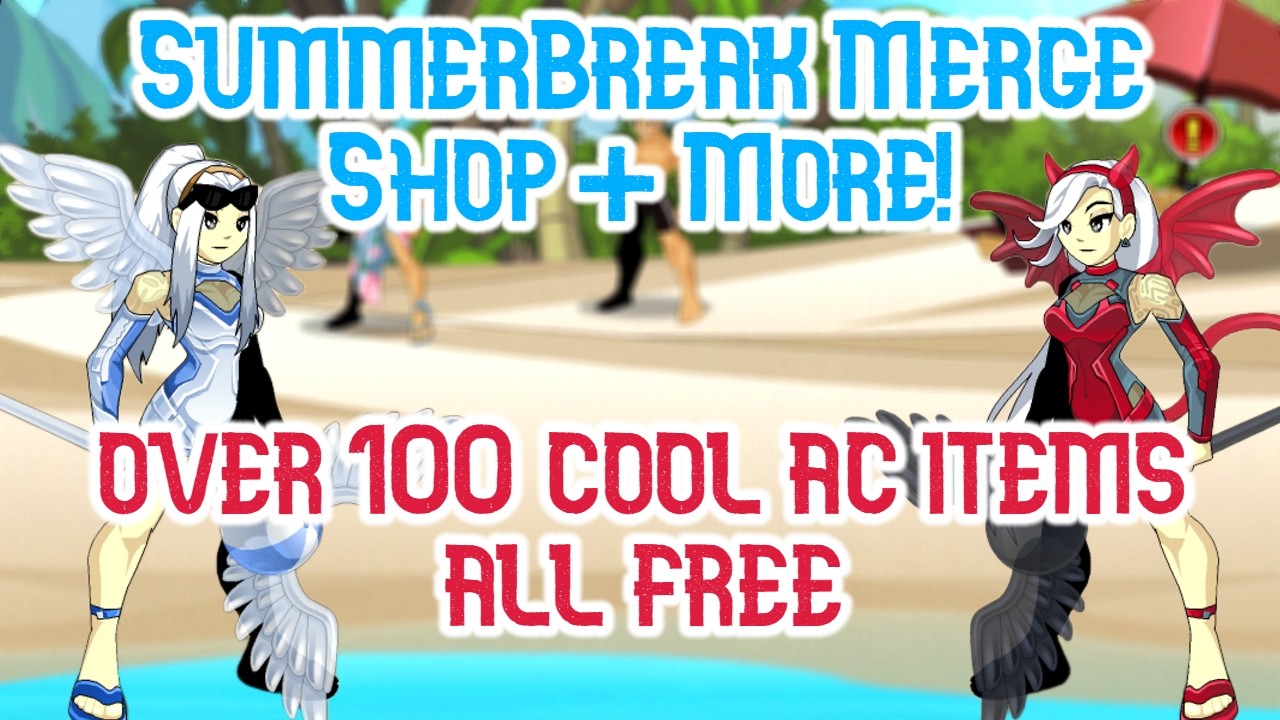 AC Tagged Merge Shops Guide Ep. #8 + More! SummerBreak! - AQW Summer Seasonal 2026