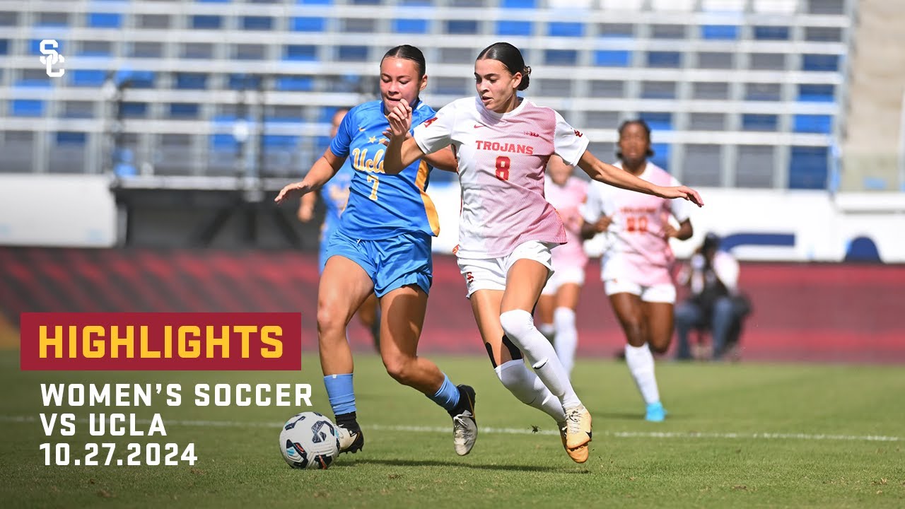 Women’s Soccer - USC 1, UCLA 0: Highlights (10/27/24)