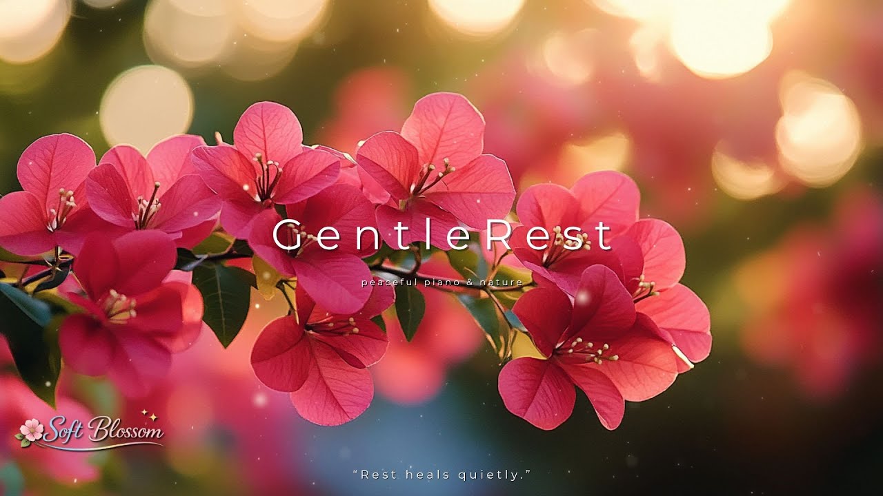 Gentle Rest — Peaceful Piano and Nature for Soft Recovery, Emotional Calm, and Inner Stillness