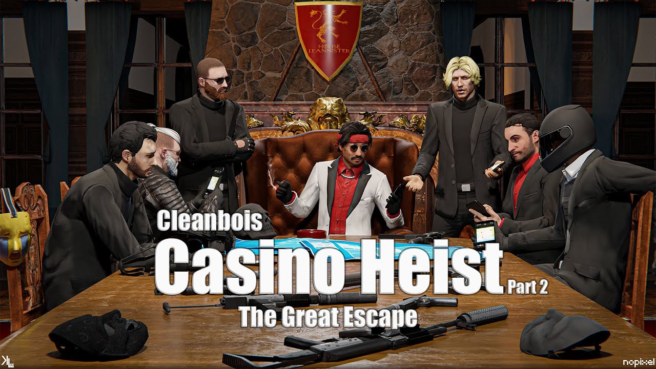 CASINO HEIST - CLEANBOIS ALL PERSPECTIVES - THE GREAT ESCAPE | Part 2/2