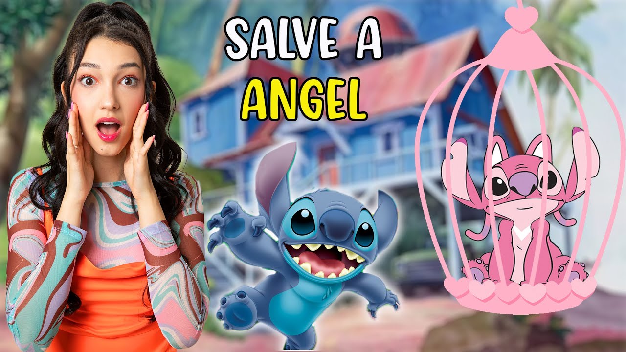 TEMOS QUE AJUDAR O  STITCH A SALVAR A ANGEL