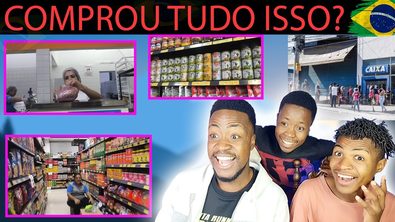 ELE COMPROU TUDO ISSO  NO BRASIL POR PENAS 100 REAIS