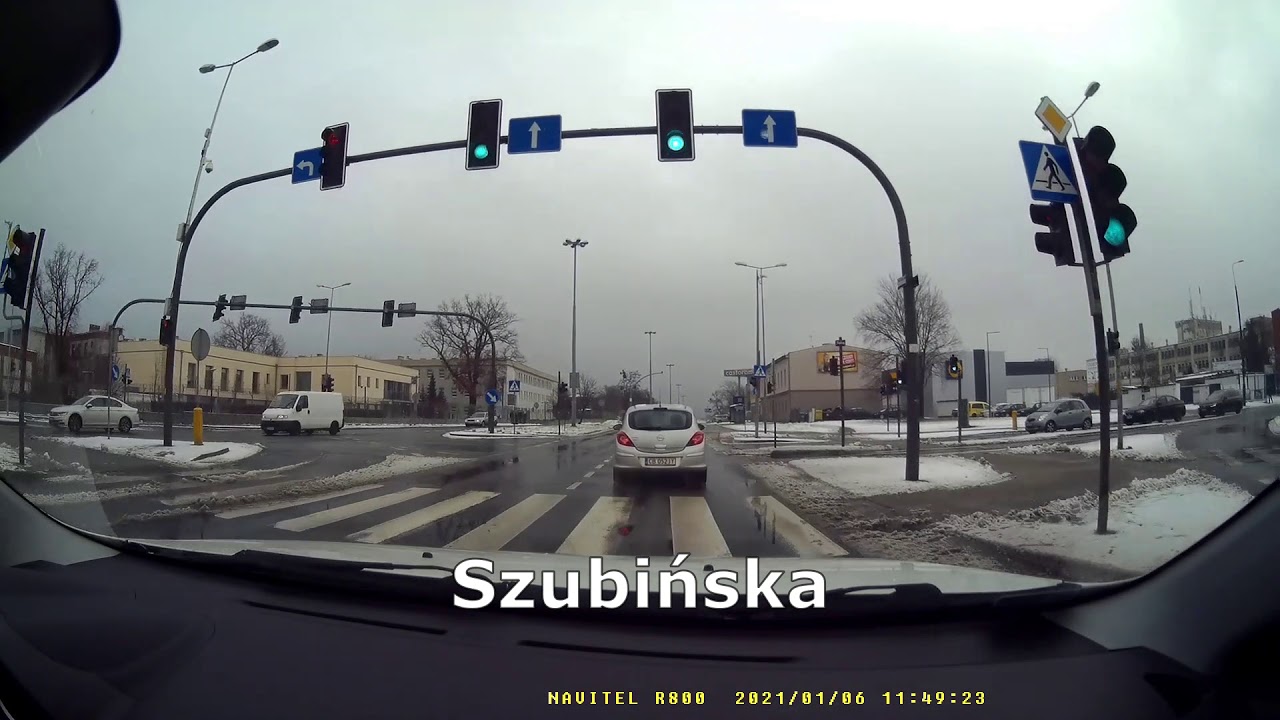 Jazda po bydgoskich ulicach [06.01.2020]