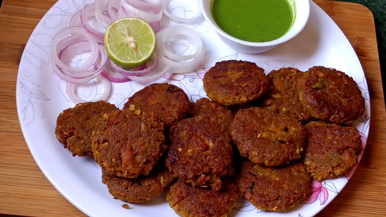 सोयाबीन के टेस्टी वेज कबाब | Soya Chunks Cutlet | Healthy Soya Kebab | Soybean Recipes