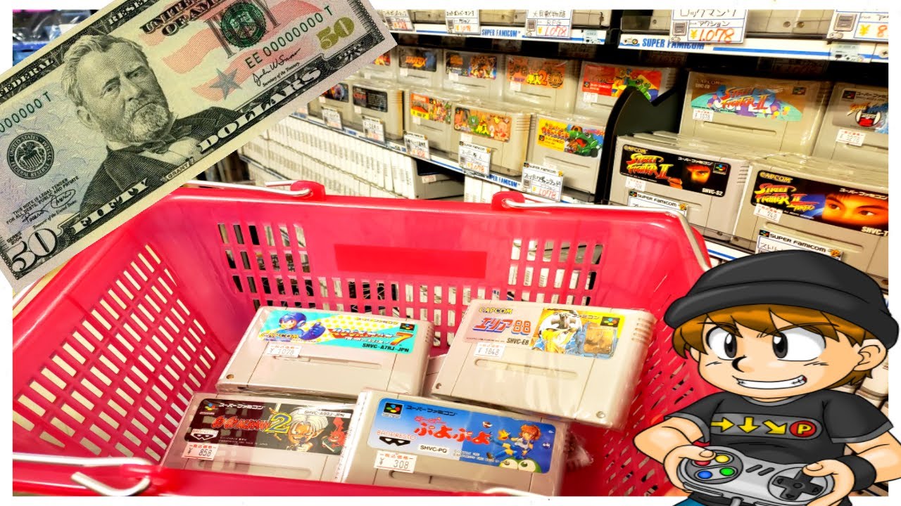 Starting a GREAT Super Famicom Collection for Under $50 (at Super Potato?!?)