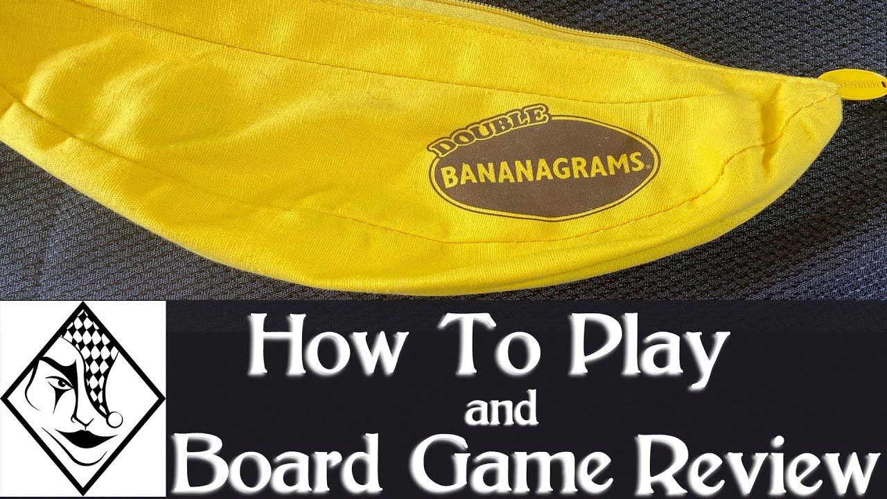 How to Play (Double) Bananagrams & Review