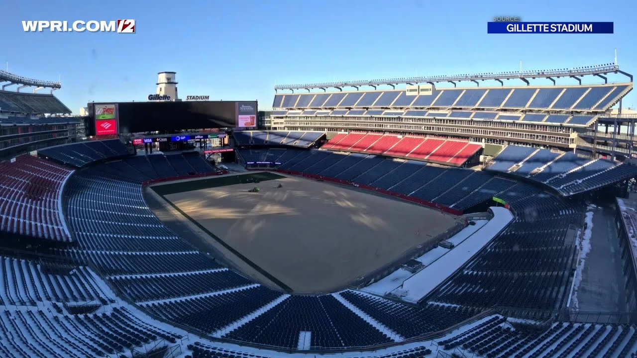Video Now: Timelapse shows Gillette crews install FIFA World Cup grass