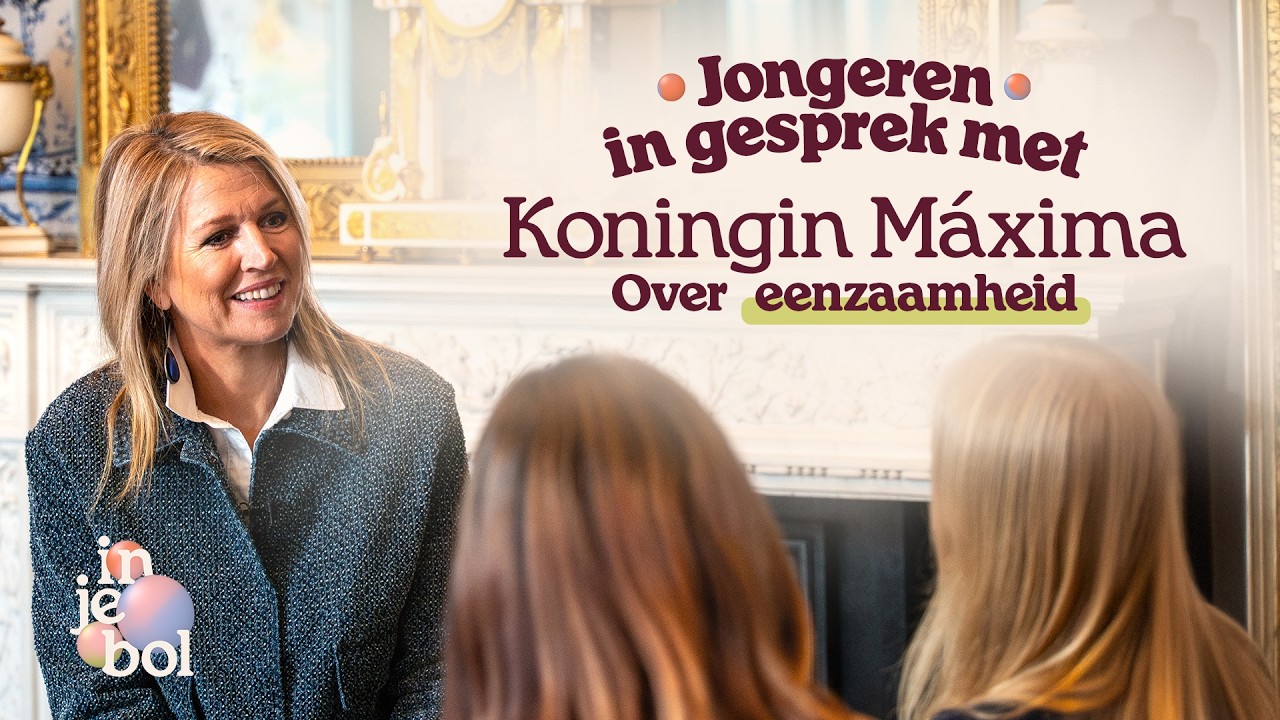Jongeren in gesprek met Koningin Máxima over eenzaamheid