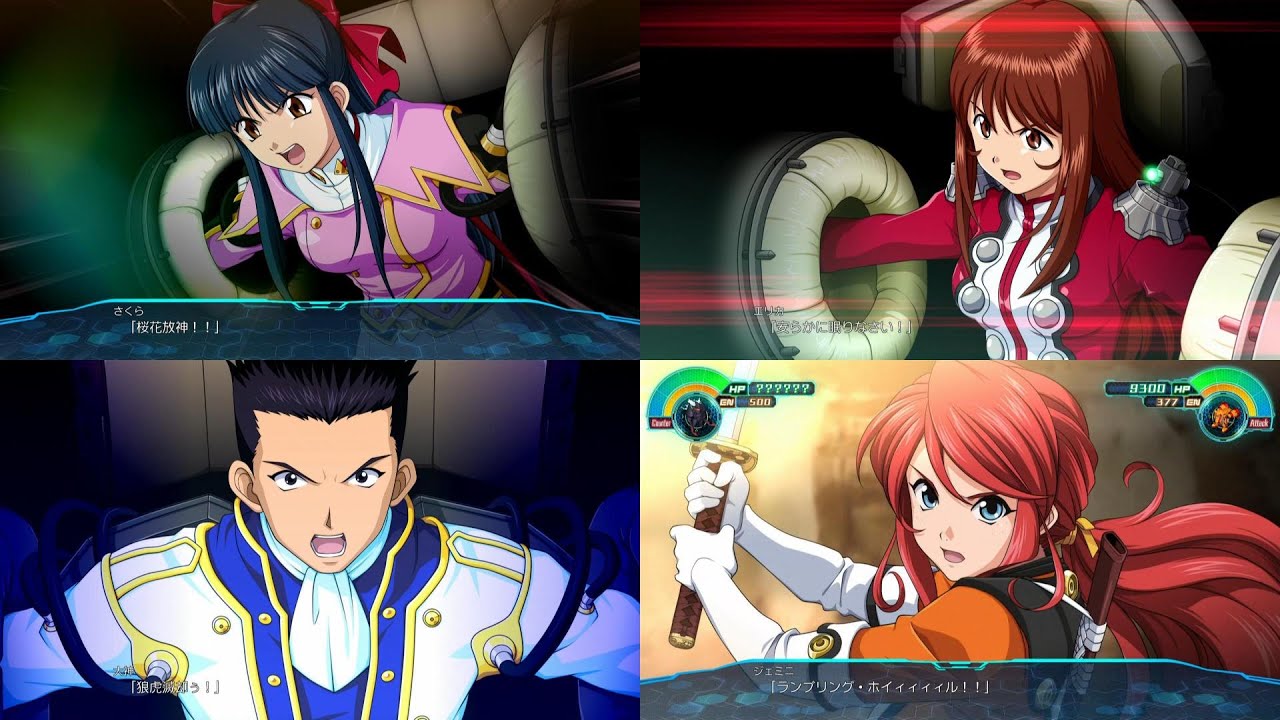 【スパロボ30】サクラ大戦系　武装演出集　super robot wars30