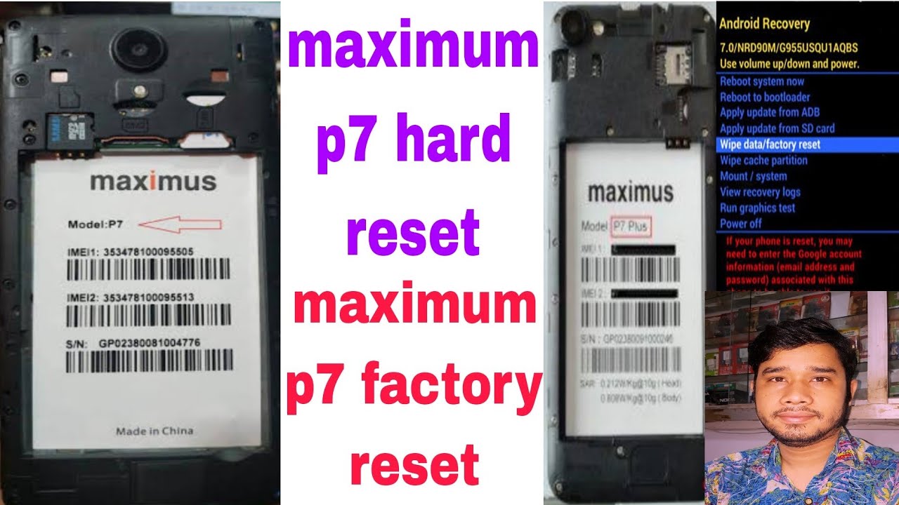 maximus P7 hard Reset/maximus P7 factory Reset/maximus P7 frp bypass(Ep.96)(1080p)-2022