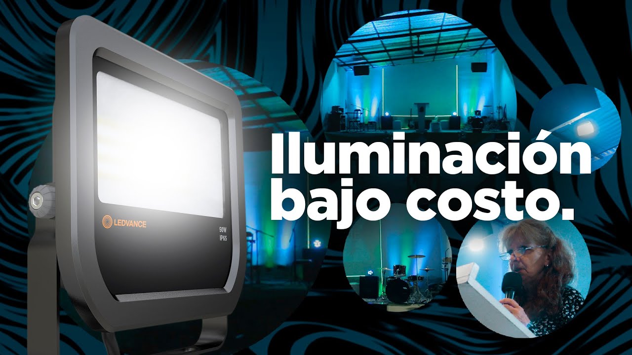 REVIEW Reflector LED 50W | Iluminación para Iglesias STAGE DESIGN