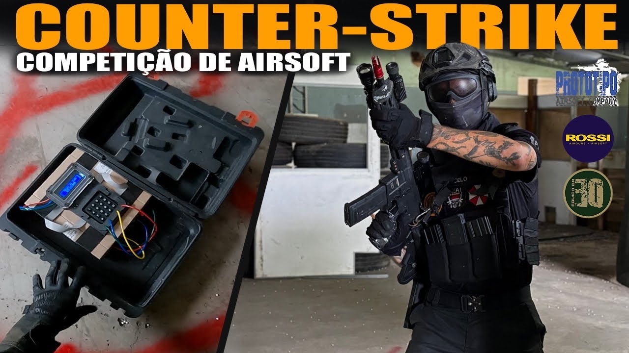 COMPETIÇÃO DE AIRSOFT IGUAL COUNTER STRIKE - GAMEPLAY COM NEPTUNE 10 PLUS