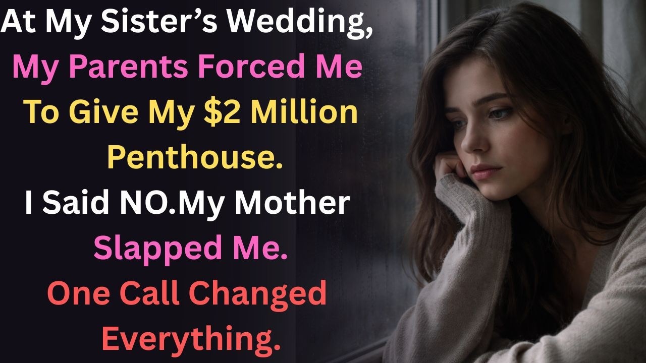 My Mom Slapped Me At My Sister’s Wedding… But Grandma Stood Up