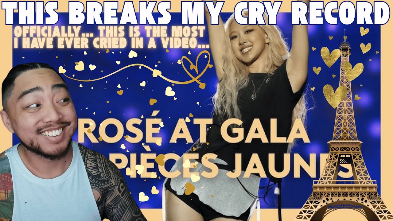 I WAS BAWLING, ROSÉ IS MAKING THIS PERSONAL!! | Reaction to 'Live Performances in Paris' by Rosé