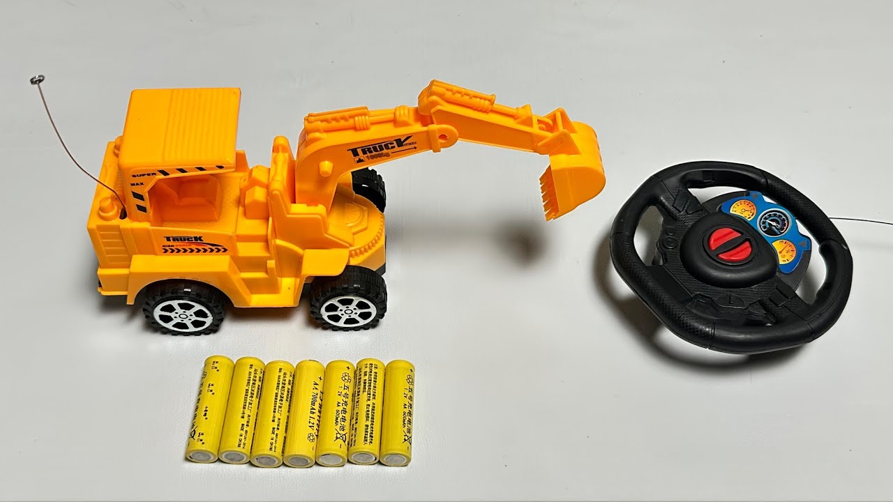Unboxing RC Excavator,RC Mouse,RC Stunt Car,RC Motorcycle 