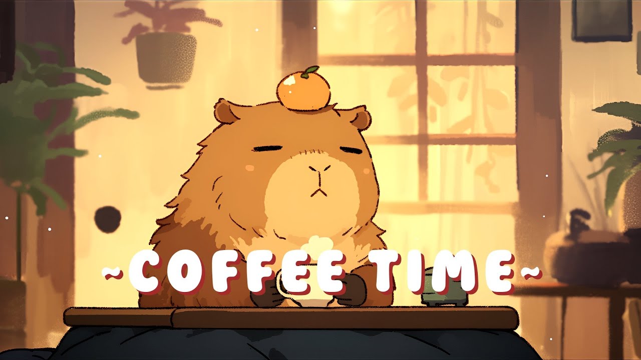 Capybara Chill Station | Cozy Japanese Lofi Mix 🦫 🎵 🌙 | High Quality