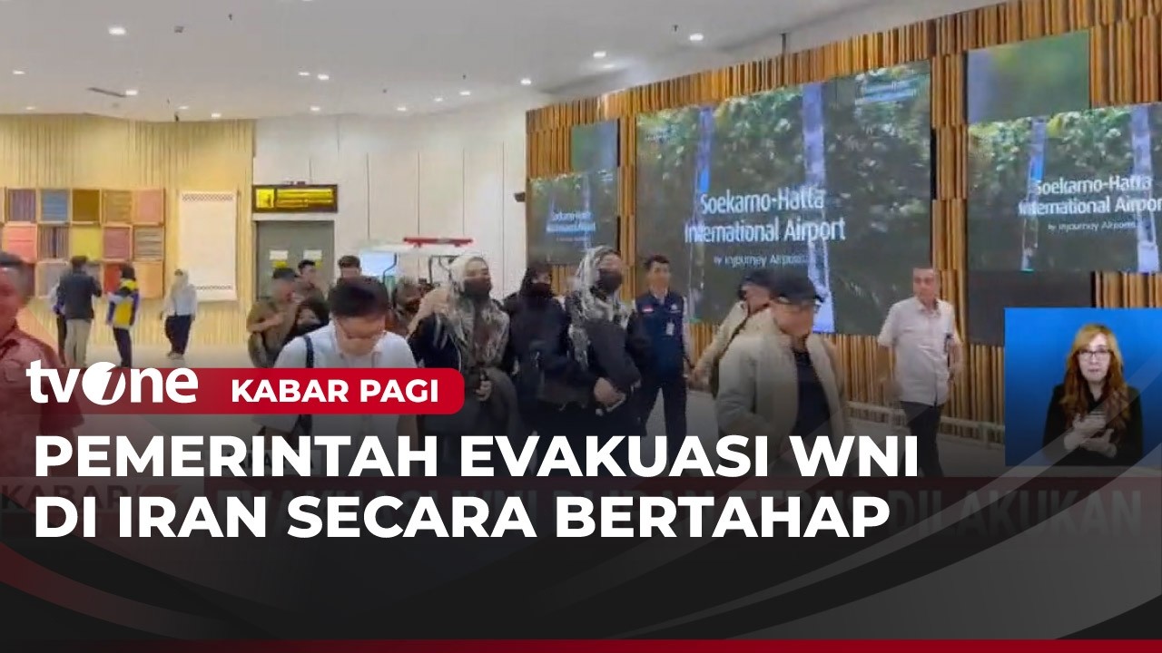 Evakuasi WNI di Iran Terus Dilakukan Secara Bertahap | Kabar Pagi
