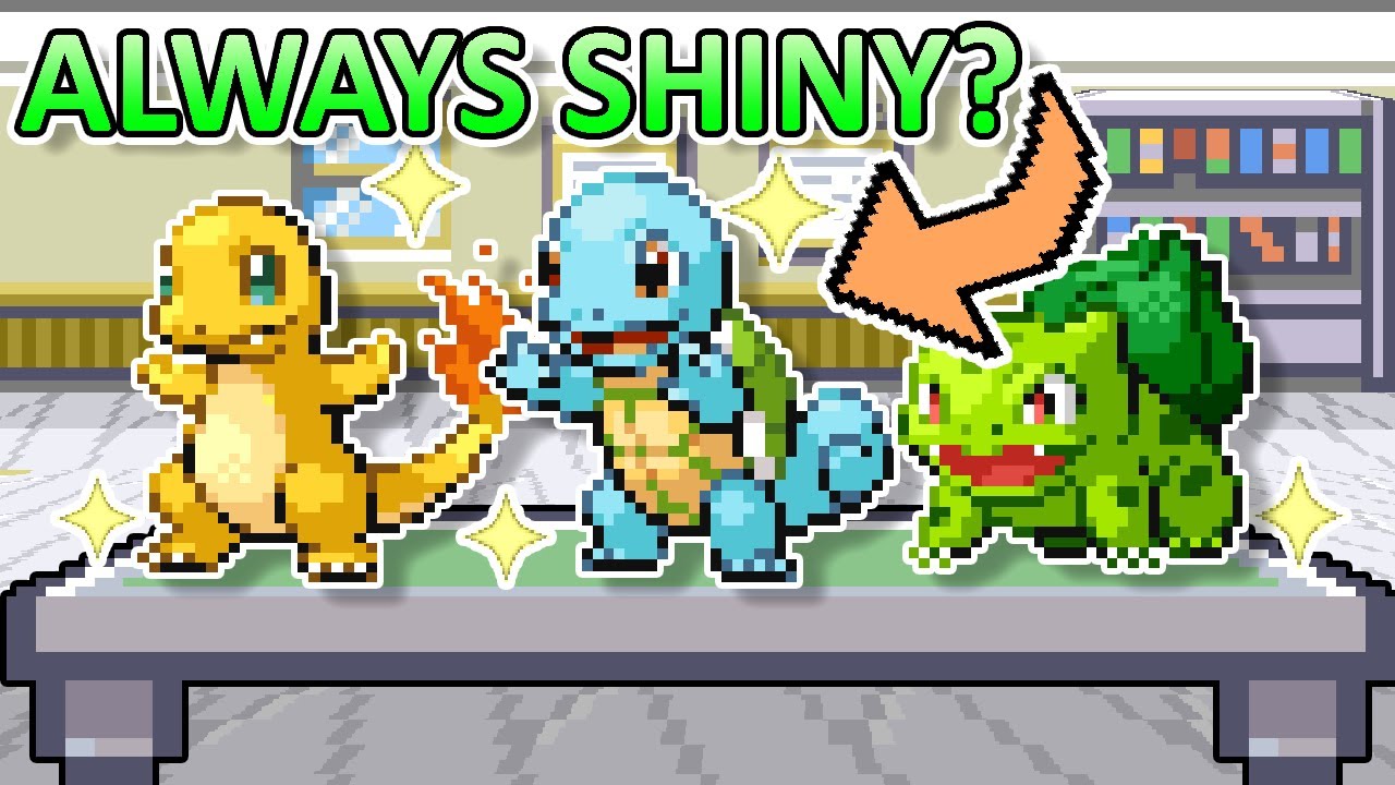 GUARANTEED SHINY STARTER IN POKEMON FIRE RED AND LEAF GREEN(How to RNG Starters and SID in FRLG)