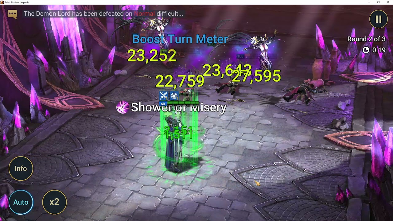 Raid Shadow Legends: Chani Solo Nether Spider