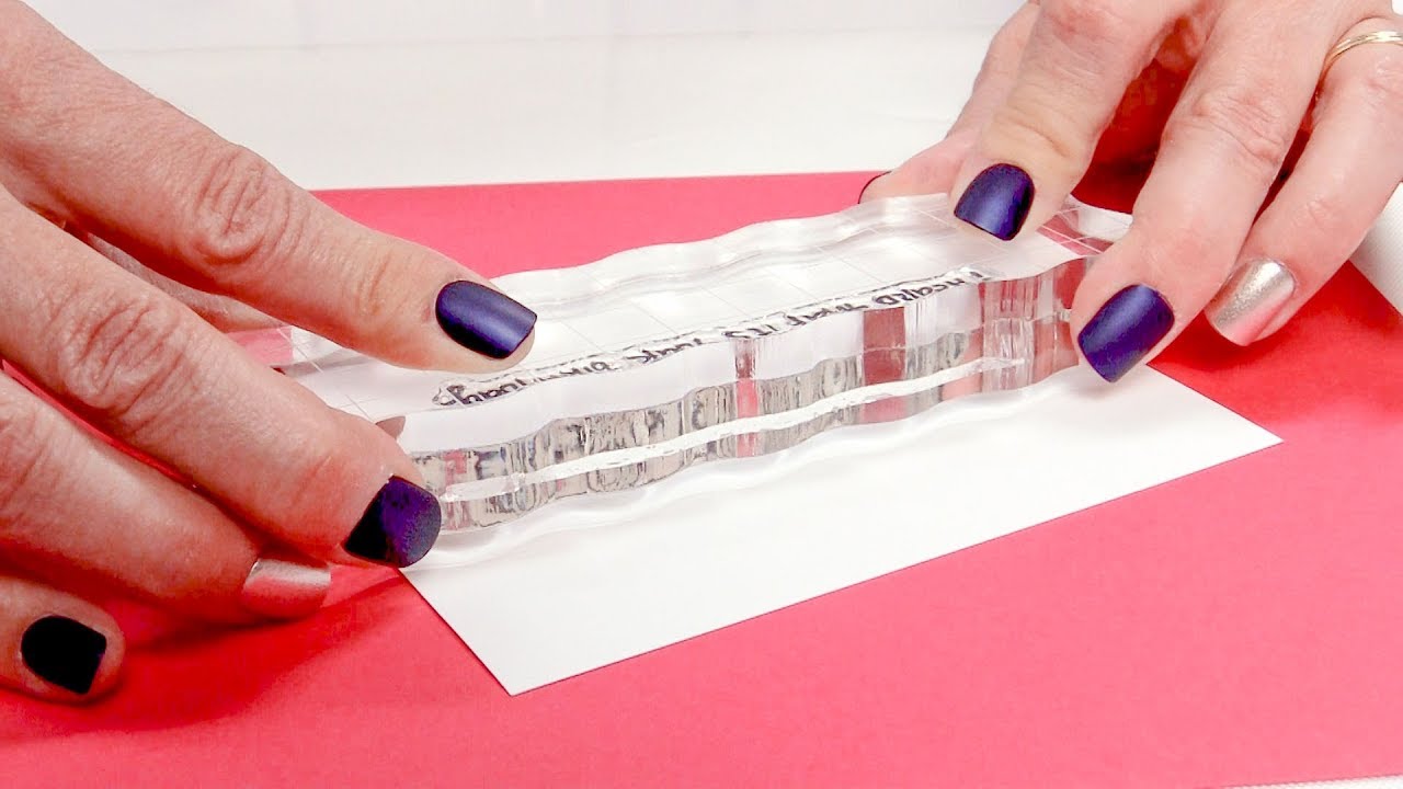 Scrapbook.com Acrylic Block Collection | Tips and Tricks