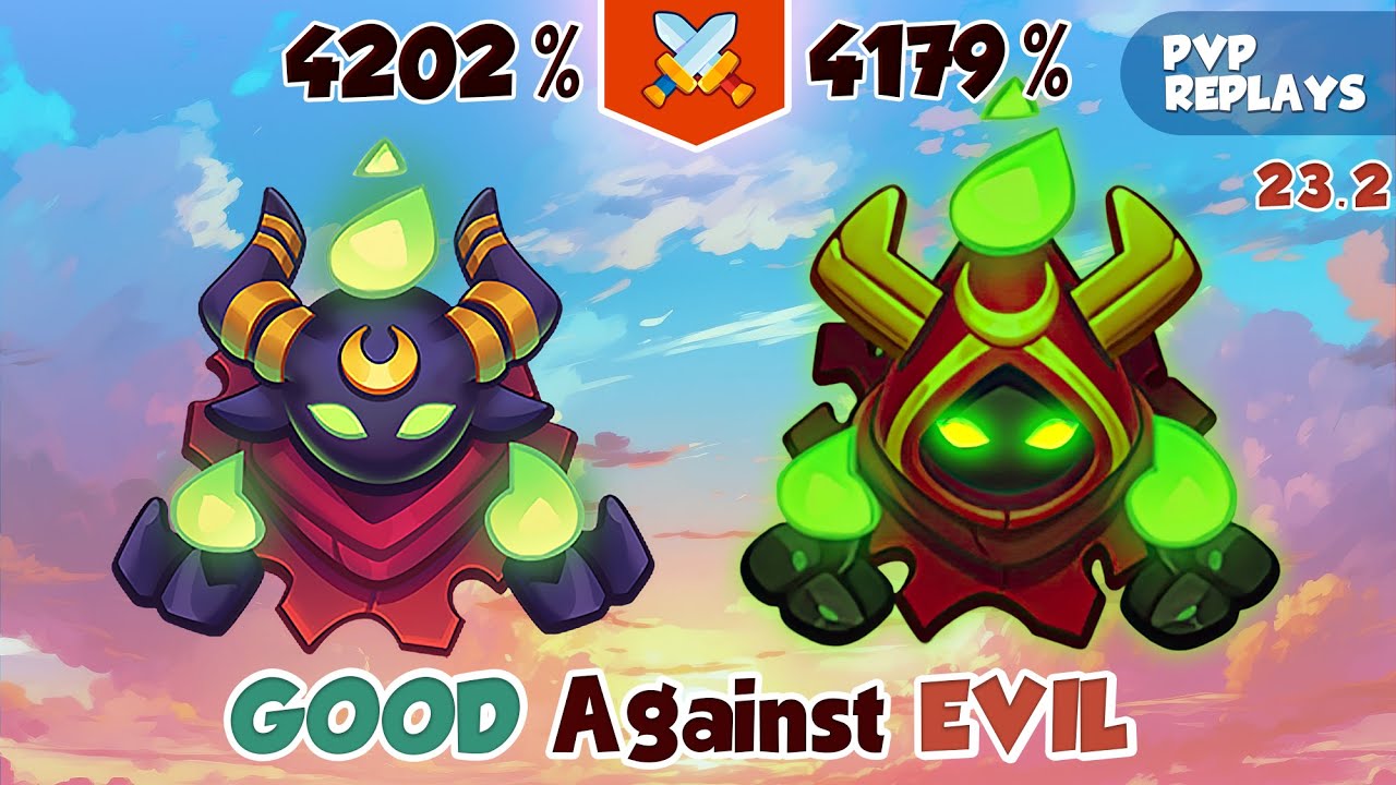 The Battle Between The Good CULTIST vs The Evil CULTIST | PVP Rush Royale