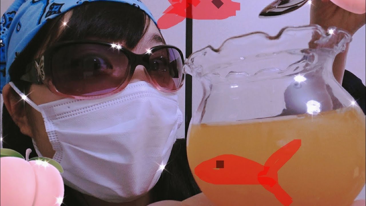 45本目 金魚鉢ゼリー作った🥄🐠