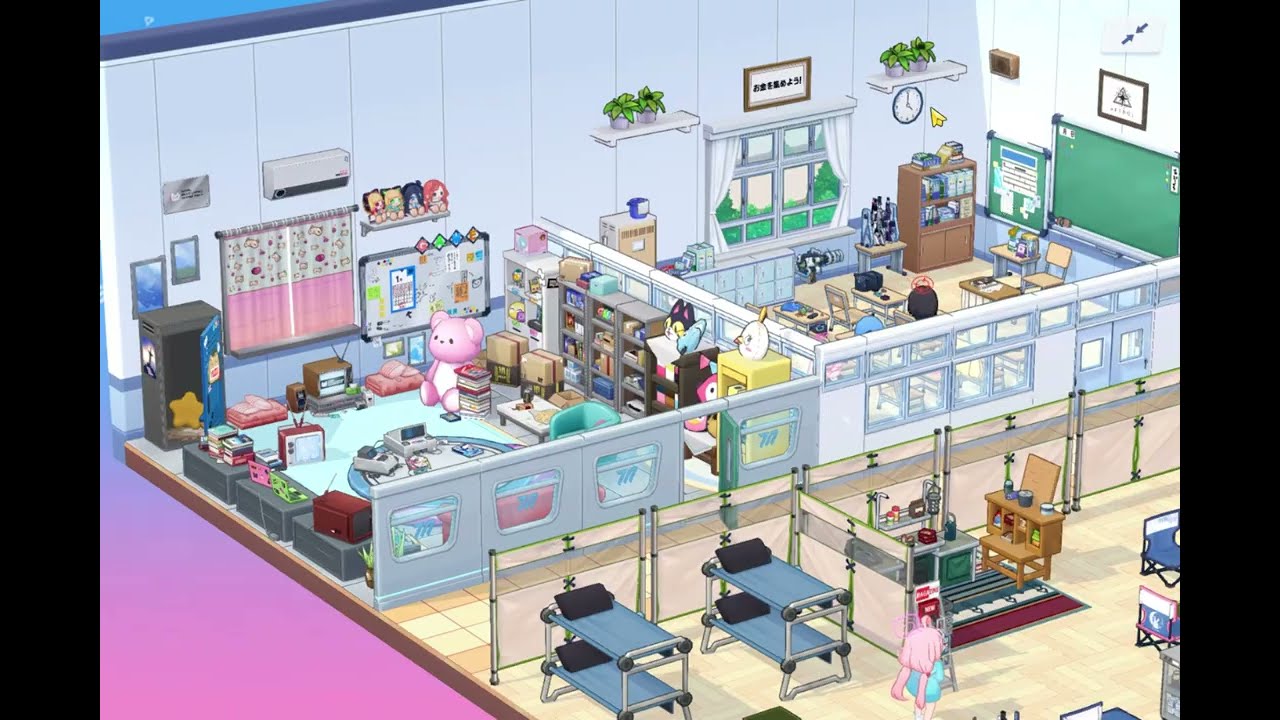 [Blue Archive] Decorating cafe
