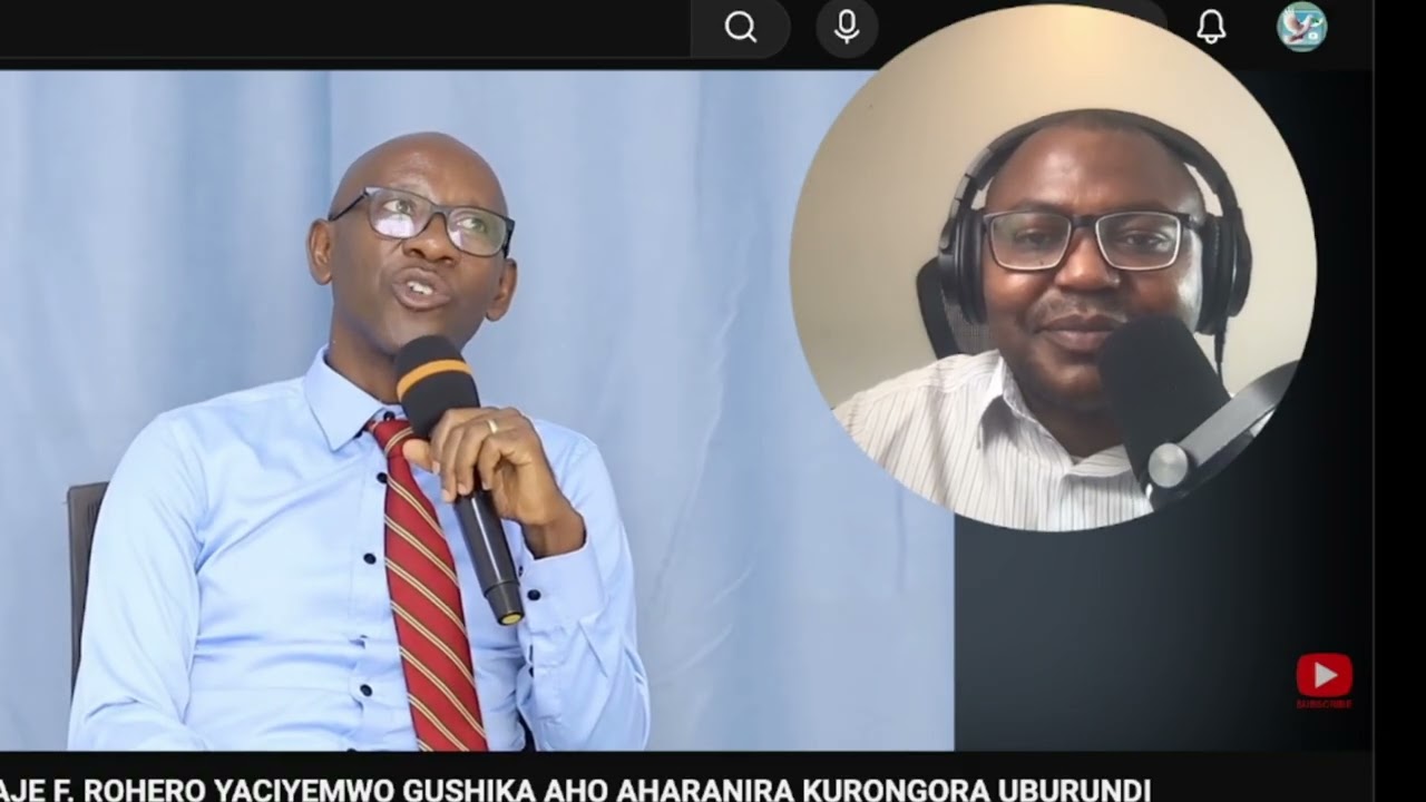 Francis Rohero aravuga uko politike itegerezwa gukorwa . Ayo ma slogans y'aba DD si imigambi. 