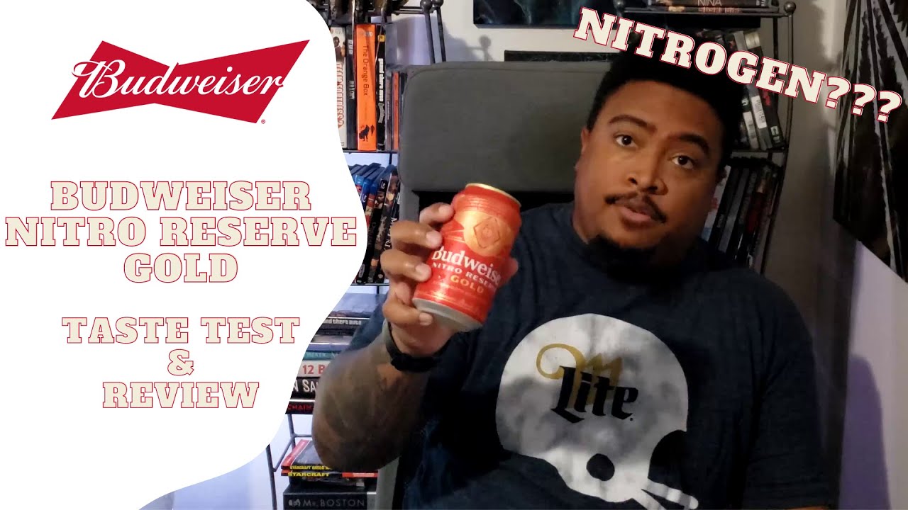 Budweiser Nitro Reserve Gold Review | Budweiser + Nitrogen Good or Bad?