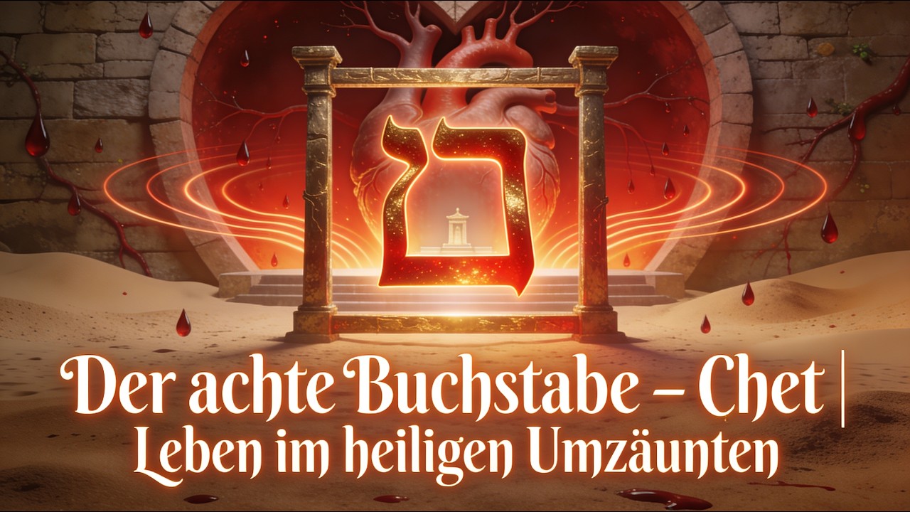 Der achte Buchstabe – Chet | Leben im heiligen Umzäunten 🕯️🩸