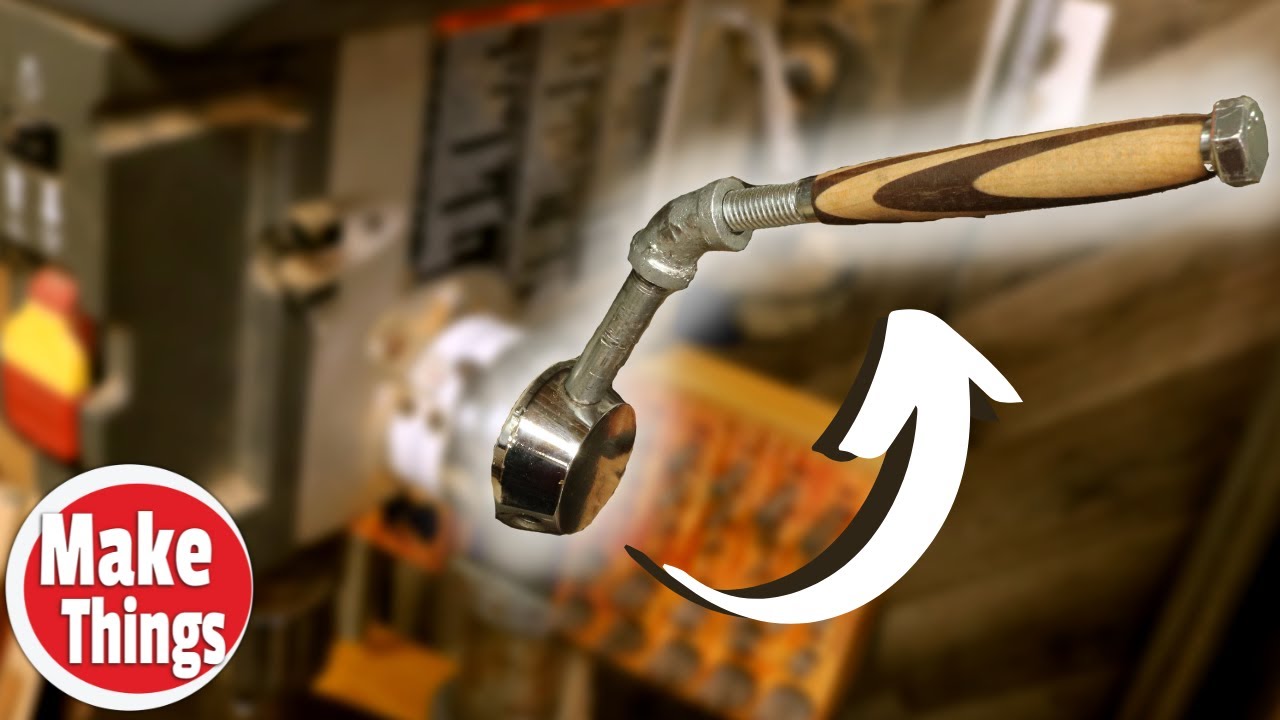 Redesigning My Drill Press Crank // Problem Solver! // #makethings